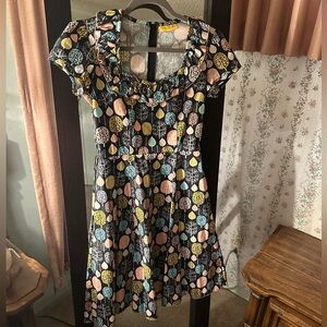 Bernie Dexter Autumn leaves dress